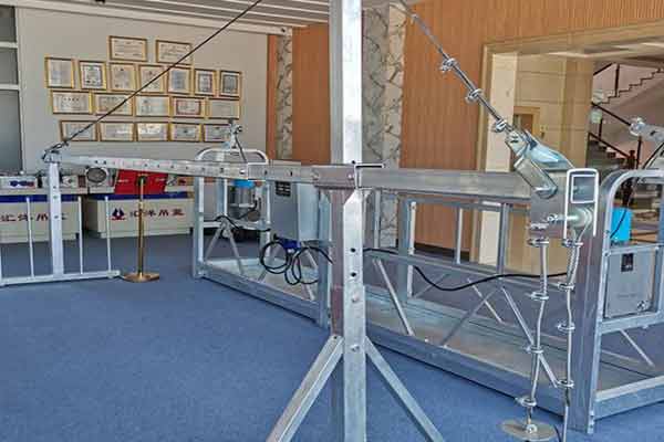 沈陽懸掛吊籃的的水平間距有多大？